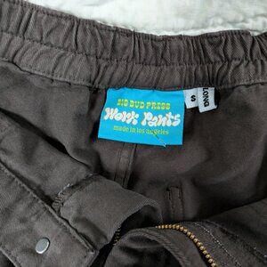 Big Bud Press Work Pants Small Long Espresso Brown